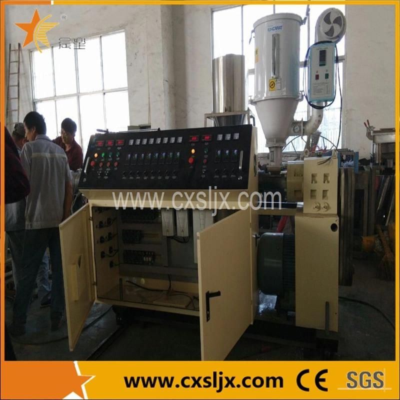 2. PE HDPE LDPE PPR Plastic Water Gas Oil Supply Pipe Tube Extrusion Production Line Single Screw Extruder Pipe Making Machine/ PVC Extrusion Line