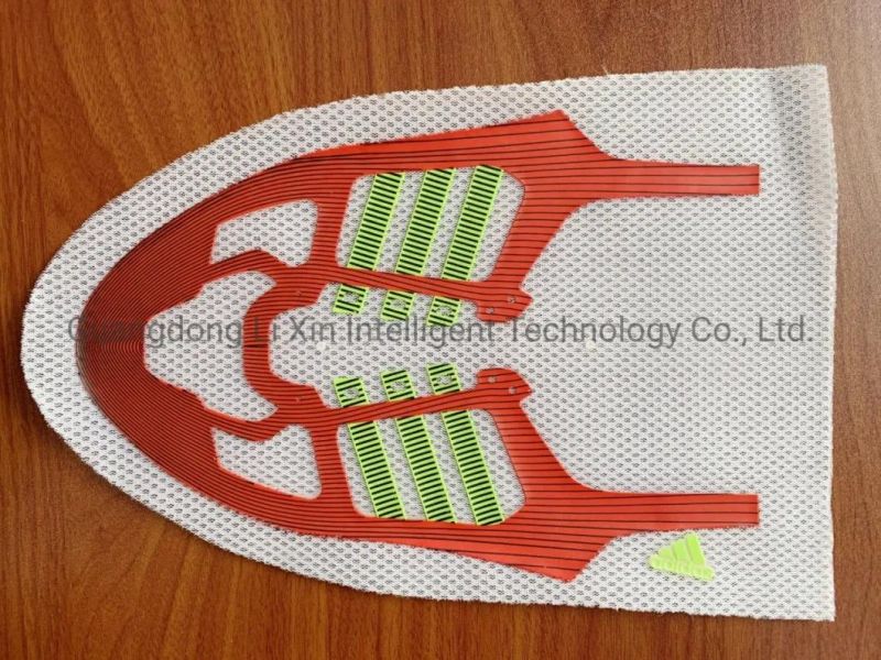 Kpu Rubber Sports Breathable Fabric Label Products Press Injection Machine