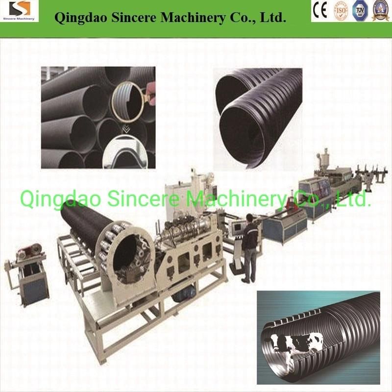 Plastic Culvert Pipe Extrusion Production Line From HDPE/PE/Polyethylene (DN2000 DN3000)