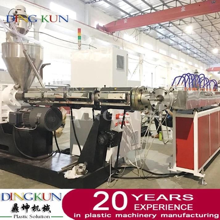 Soft PVC Braided Hose Pipe Machine / PVC Fiber Hose Making Machine