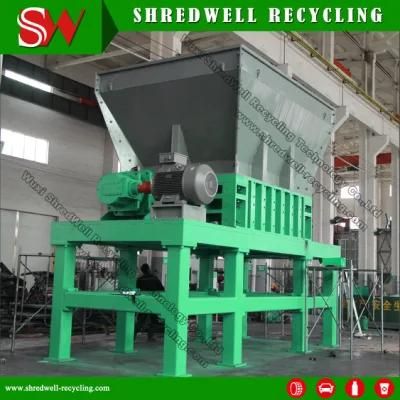 Double/Two Shaft Shredder for Recycling Metal Scraps/Used Tires/Soild Waste/Plastic/Wood