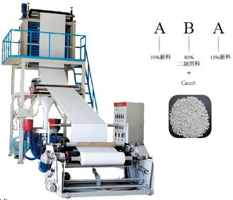 Full Automatic ABA Three-Layer Blown Film Machine