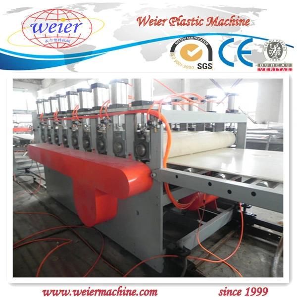 Sjsz-80/156 Wood Plastic Board Extruder Machine