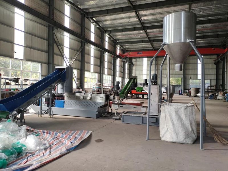 Pet PP PE ABS PC Plastic Recycling Machine / Waste Plastic Film Bottle Woven Bag Flakes Recycling Washing Granulating Pelletizing Shredder Crushing Machine