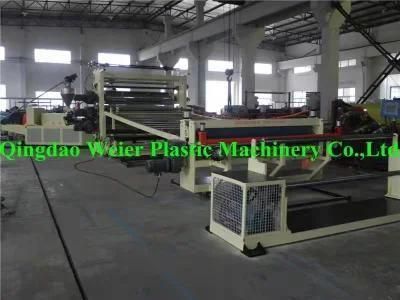 PVC Wide Waterproof Floor Leather Rolls Making Machine