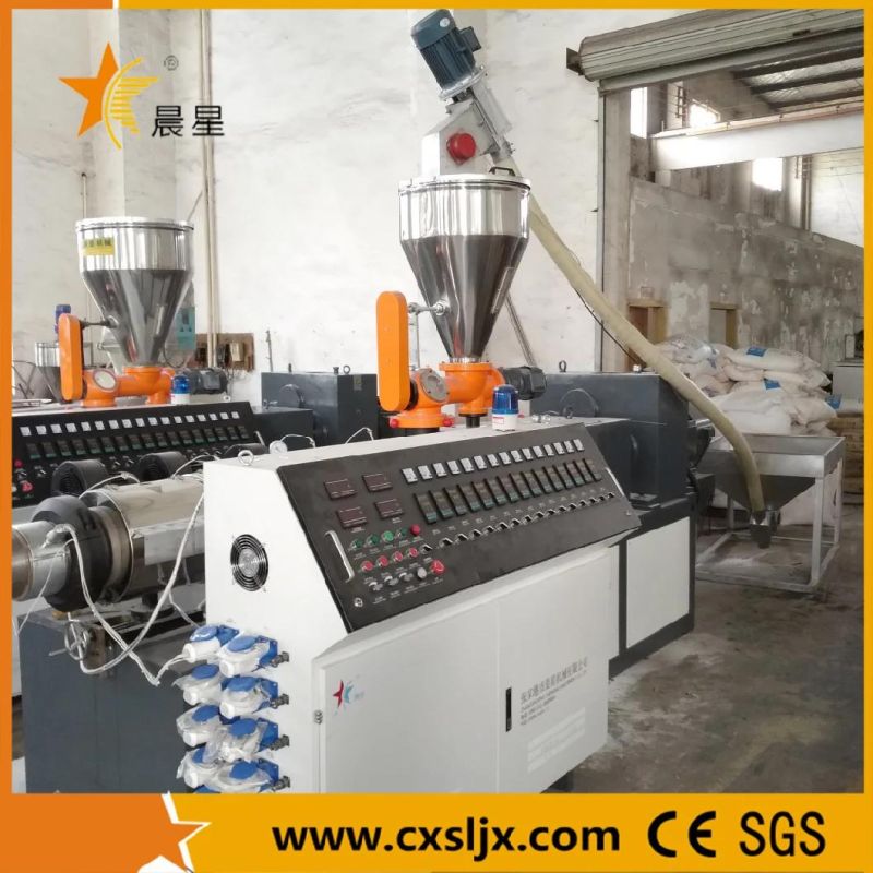 6.110-250mm UPVC CPVC PVC Water Pipe Machine with Material Mixer