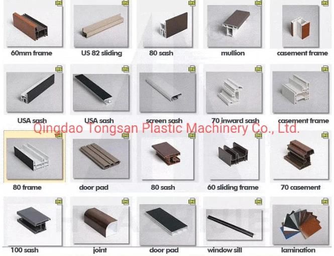 PVC UPVC Window Profile Frame Manufacturer Machine Window Manufacturing Equipment