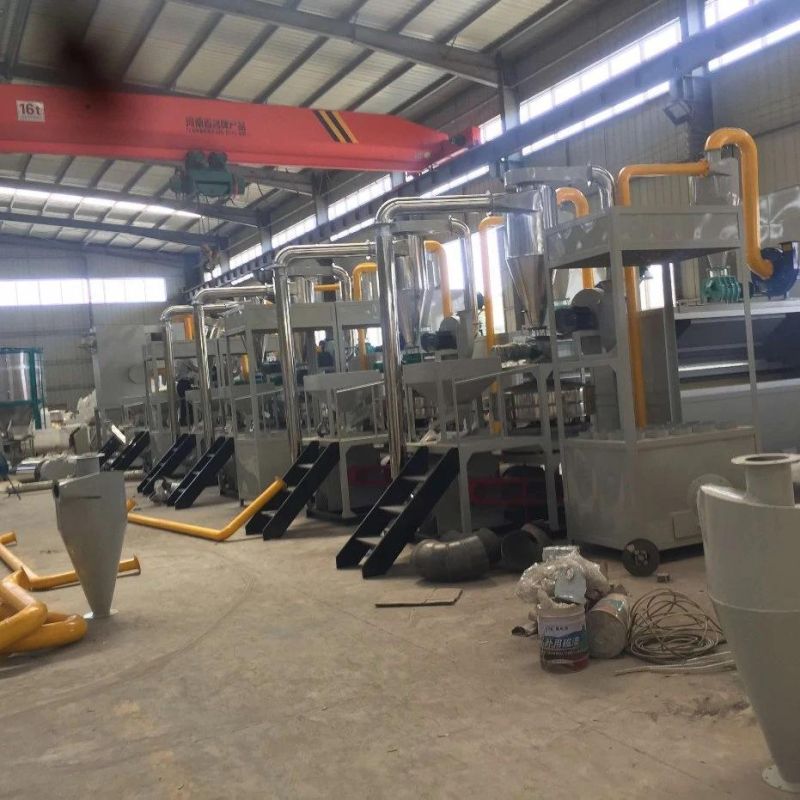 Plastic Pulverizing Machine for PVC EVA PE PP ABS PC HDPE LDPE Milling