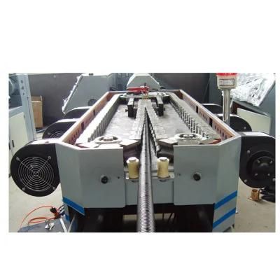 PE Plastic Single Wall Corrugated Pipe Making Machine