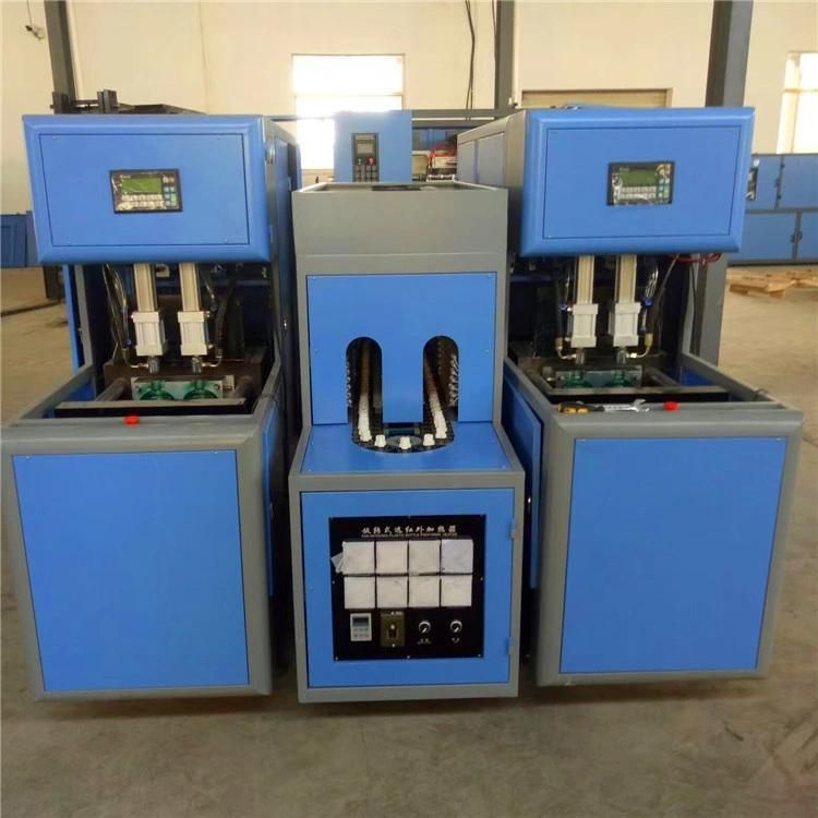 Semi Automatic Two Cavity Bottle Moulding Machine