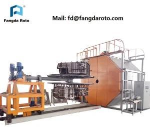 Advanced Two Arm Rotomolding Machine, Plastic Product Making Machine