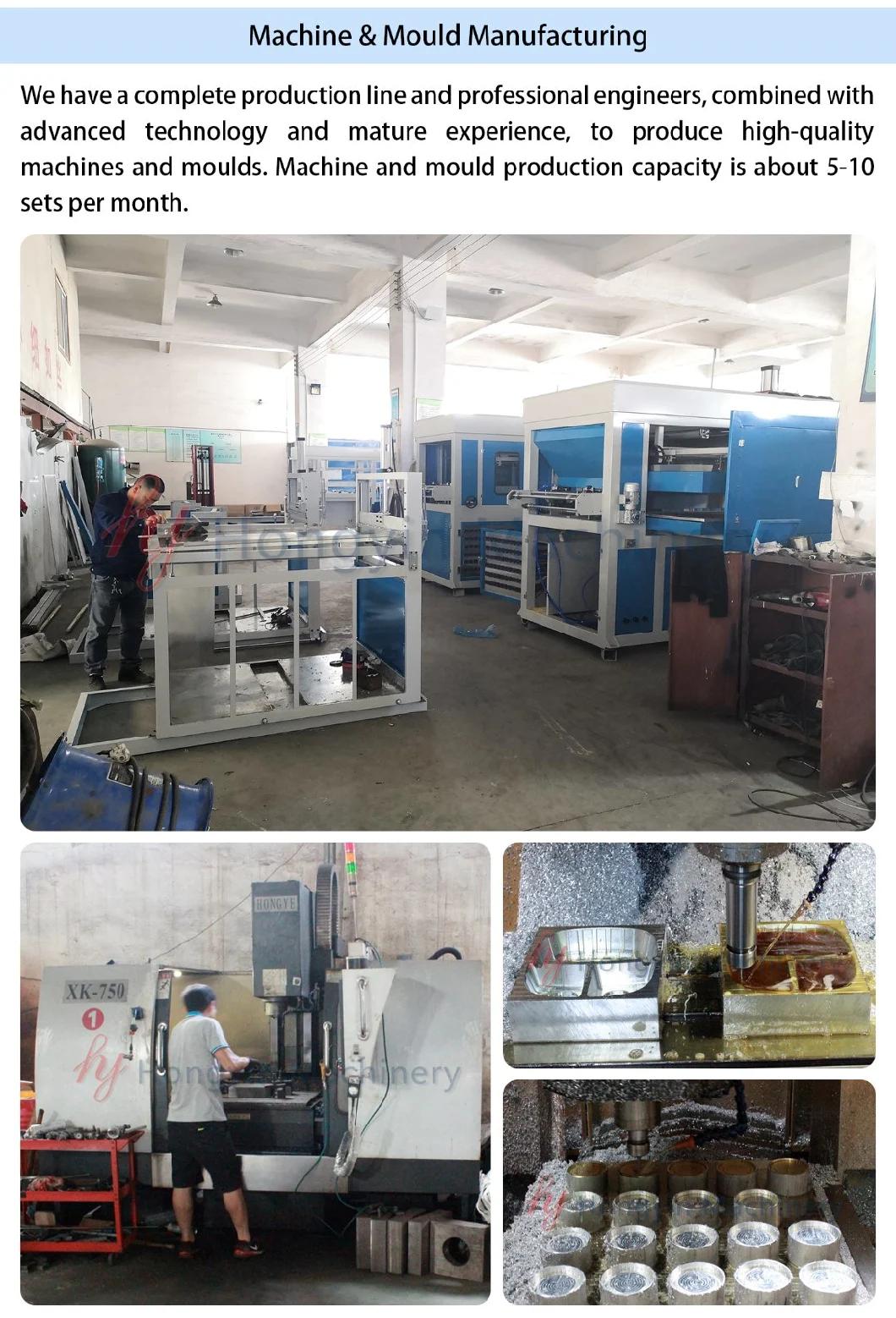 Automatic Plastic Vacuum Forming Manufacturing for Plastic Food Boxes