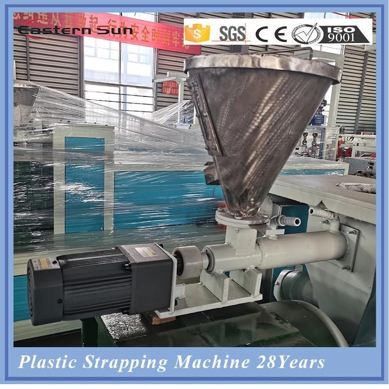 Flat Plastic Steel Pet Sheet PP Strap Belt Making Extrusion Machine Lines