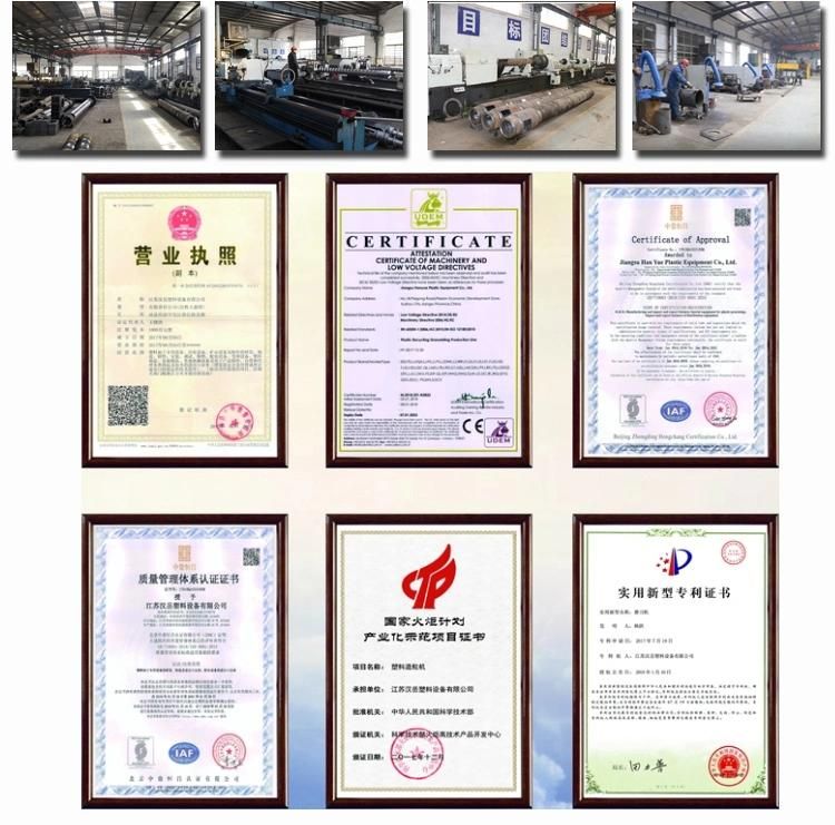 Main Machine Plastic Melting and Pelletizing Machinery for Plastic Recycling and Crushing with CE ISO Certification