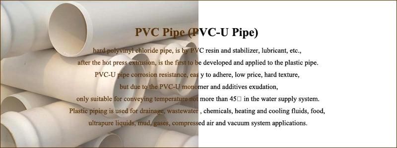 PVC Water Supply Drianage Pipe Production Extrusion Extruder Machine Line