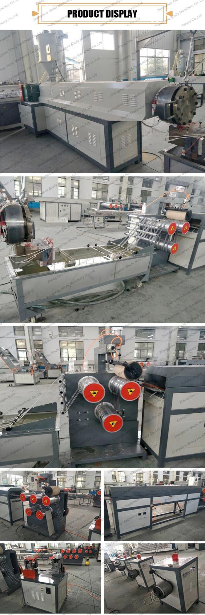 PP Strapping Belt Extruder Plastic Strapping Band Extrusion Line Making Machine