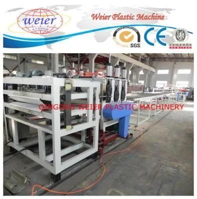 Plastic XPS Foamed Board Making Machine (XPS135/150) Single Screw Double Stage