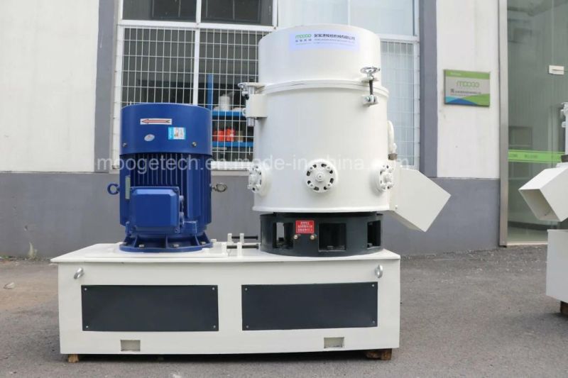 Waste plastic film, woven bags agglomerator /compactor machine