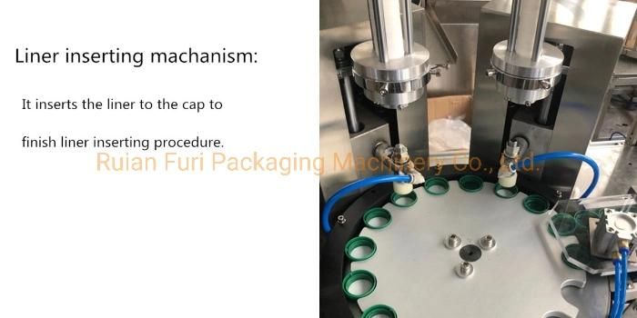 Full-Automatic Cap Lining Inserting Machine