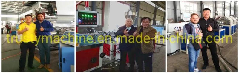 High Output 160mm-400mm PE/PP Pipe Machinery Pipe Extrusion Line