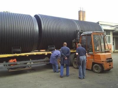 Plastic Extruder HDPE Hollow Wall Corrugated Pipe Extrusion Machinery