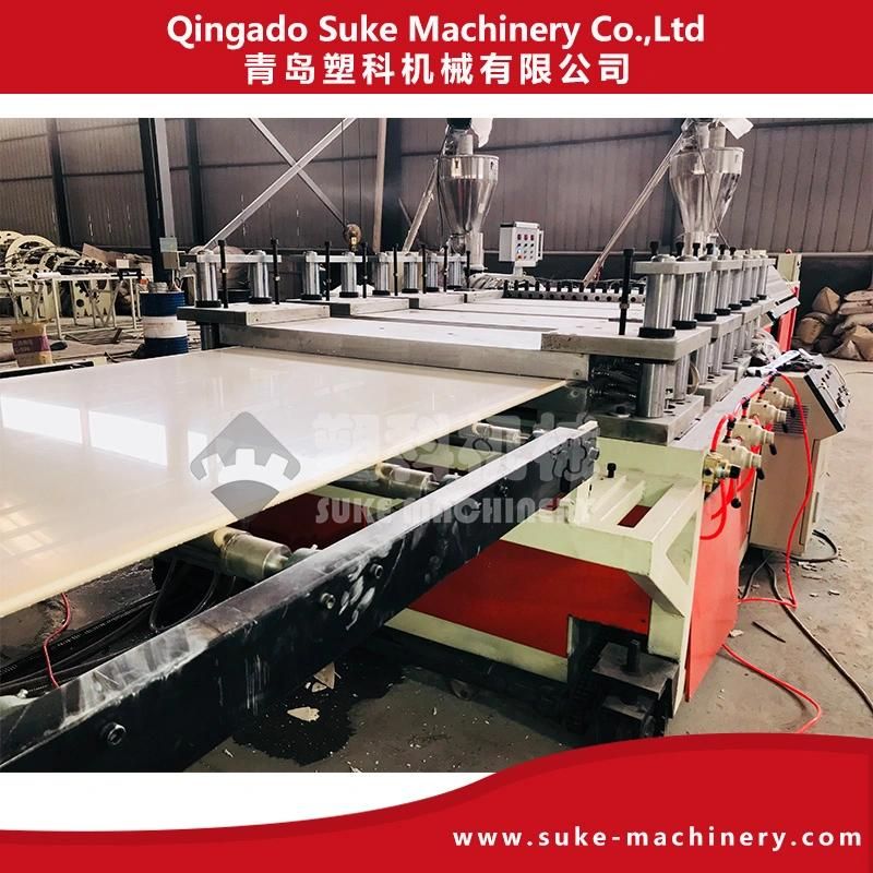 Plastic PVC Foam Board Crust Skinning Freedom Celuka Expanded Forex Foamex Board Extrusion Making Machine