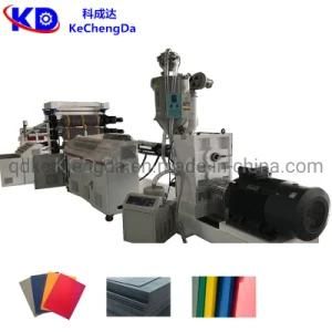 Pplastic PE/PP/ABS Board Sheet Extruder Machine