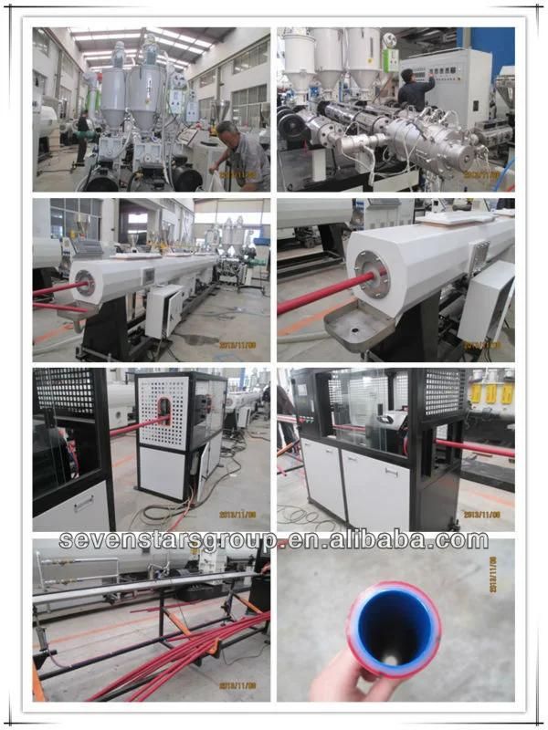 Hot Sale PE Water Pipe Electrical Pipe Gas Pipe Extrusion Production Line