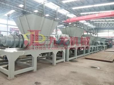 Double Shaft Shredder Solid Waste Shredder