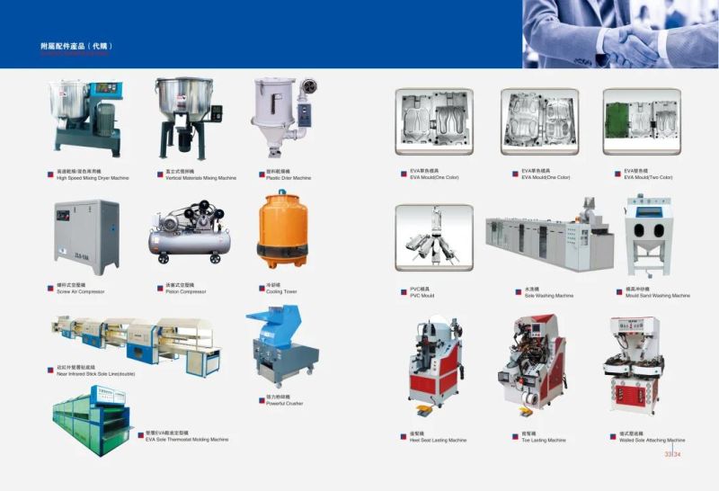 EVA Foam Shoe Rubber Machine Accessories Products Air Cooled Granulator Procurement Service