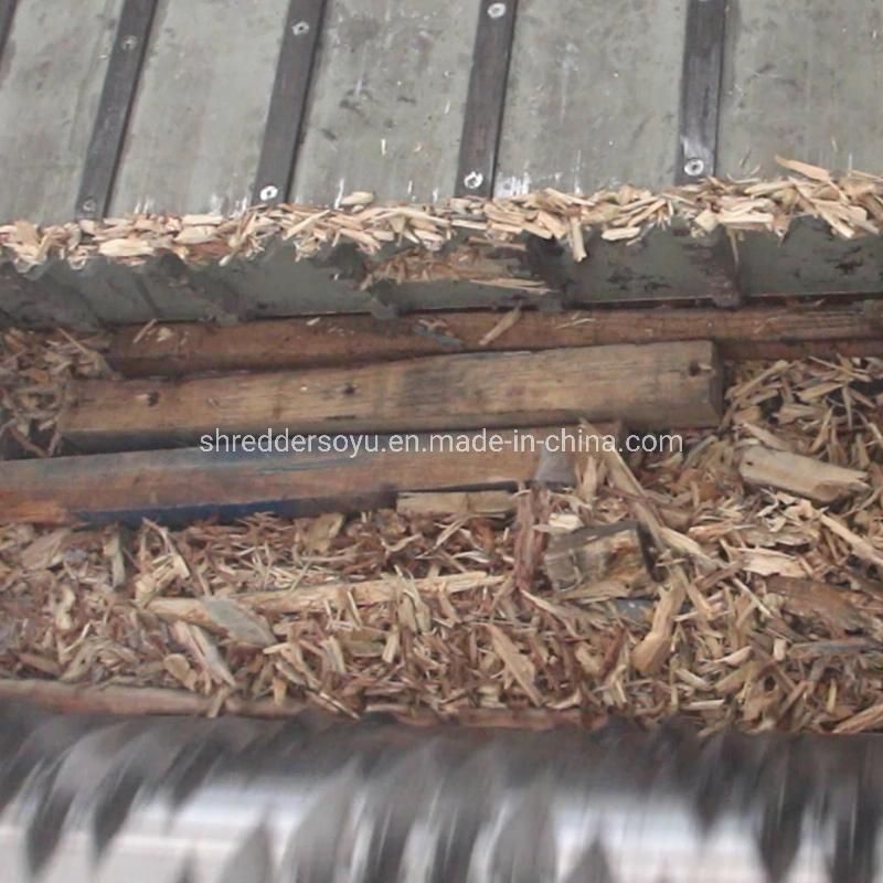 Straw Crusher Shredder Wood Shredder