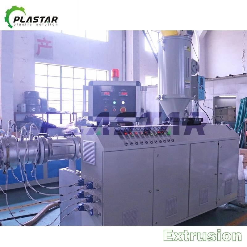 Plastic UPVC PE PPR PVC Water Pipe Supply Drainage Electric Conduit Pipe Extrusion Making Machine