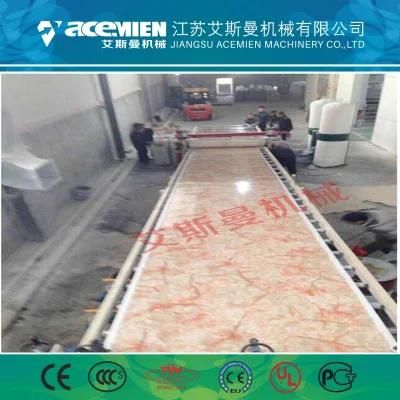 PVC Artificial Marble Stone Profile Making Machine Plastic Product Making Machine