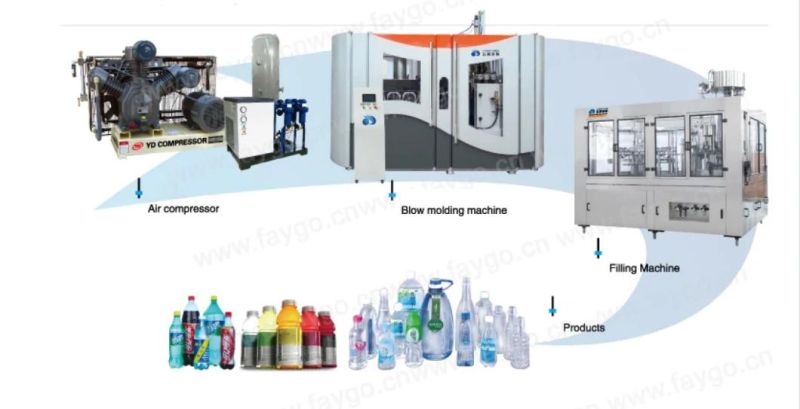 6cavity Pet Blowing Machine for Sale