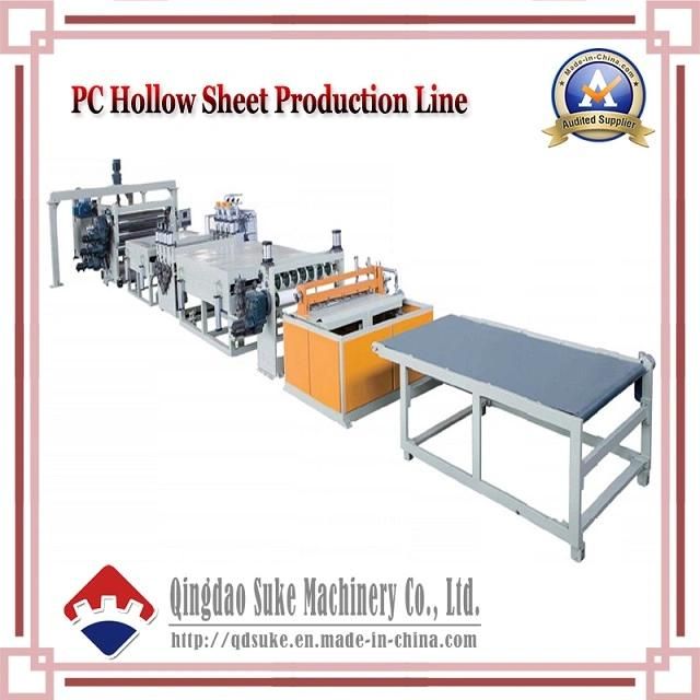 PP Hollow Sheet Extruder Machine/Plastic PP Sheet Making Machine