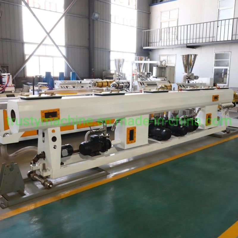 HDPE, PE, PP, PPR, Pex, Pert Pipe Extrusion Production Line