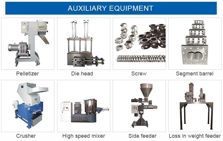 Plastic Pellets Machine Parallel Twin Screw Extruder Price