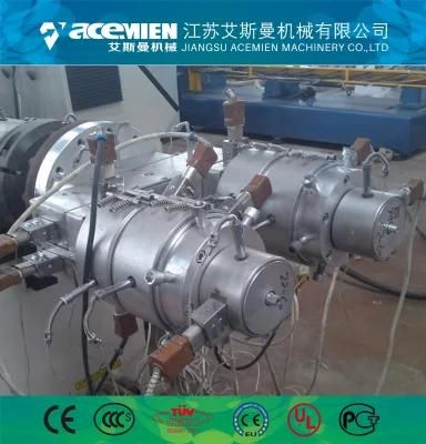 Solid-Wall Pipe Extrusion Machine Twin Pipe Extrusion Machine Line