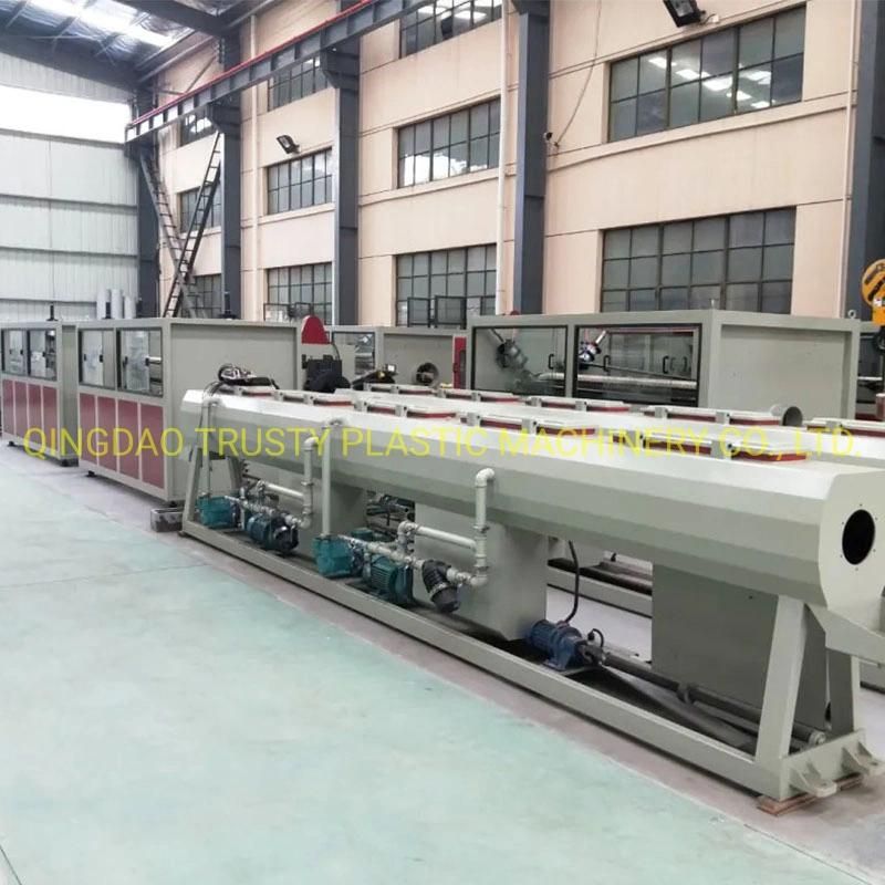 Plastic PVC Pipe / UPVC Pipe / HDPE Pipes Making Extruder Machine for Gas or Water Supply