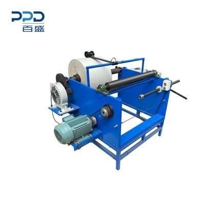 High Performance Manual Cooking Foil Bakery Paper Rewinder