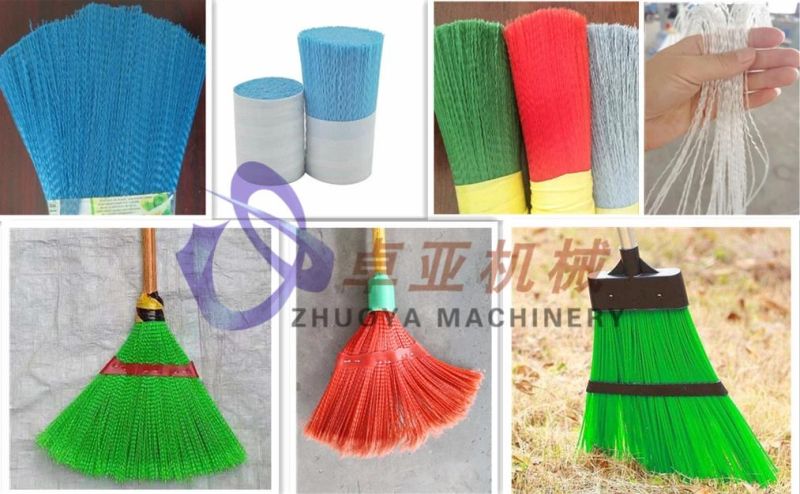 Pet/PP Synthetic Plastic Filament Bristle Fiber Yarn Extruder Machine for Broom and Brush