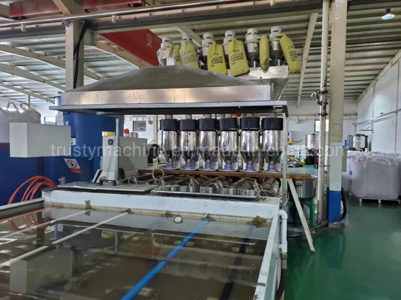 HDPE Carbon Reinforced Spiral Corrugated Multiduct Corrugated Tube/Pipe Extrusion Production Machine