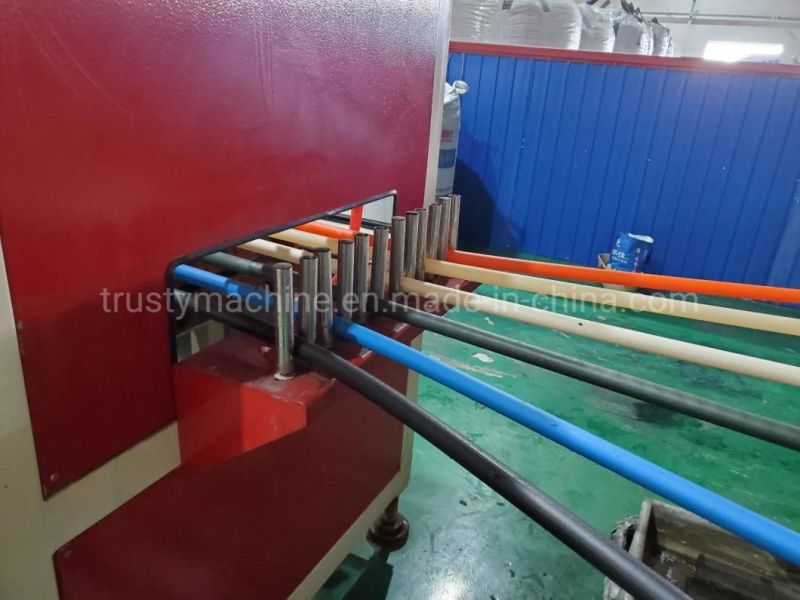 HDPE PE Carbon Reinforced Spiral Prestressed Pipe Manufacturing Machine Extruder Machine