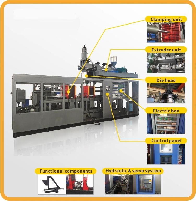 12L ~ 20L Automatic Extrusion Blow Molding Machine (PXB80dB)