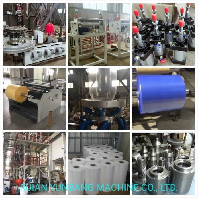 High-Speed LDPE HDPE ABA Extruder Plastic Film Blowing Machine