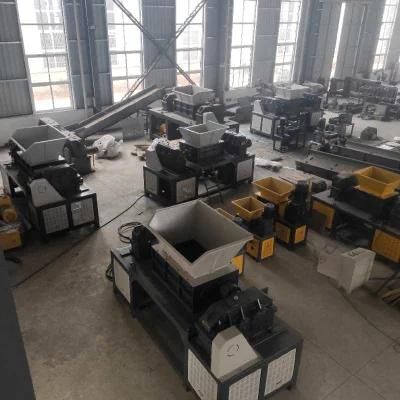 Formerly Double Shaft Scrap Metal Crusher Used Car Shredding Waste Metal Shredder Machine ...