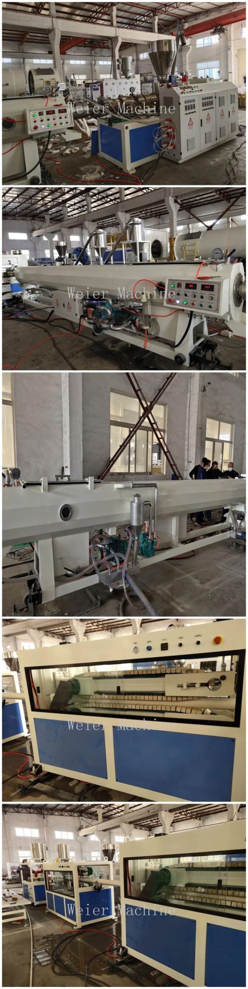 Plastic UPVC PVC CPVC Pipe Making Machine From Top Plastic Machinery