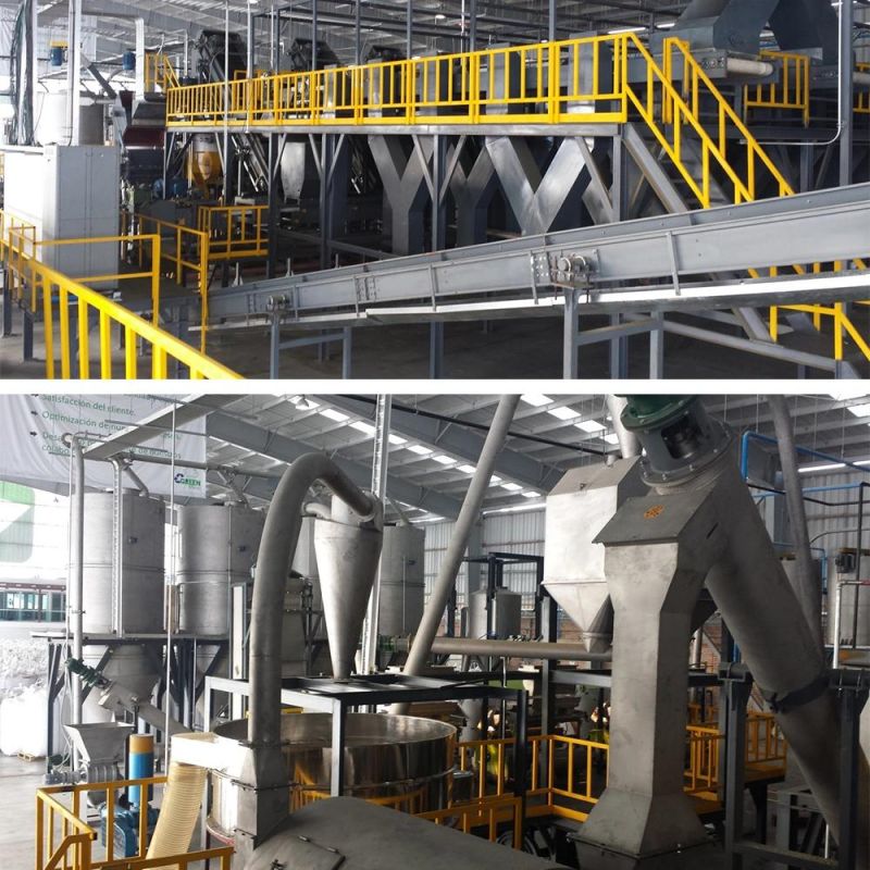 6000kg/H B2B Grade PET Bottle Recycling Equipment