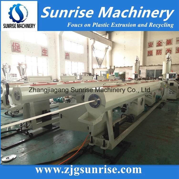 Good Quality Plastic PE Water Pipe Gas Pipe Extrusion Machine