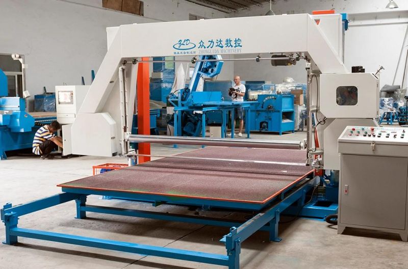 CNC Automatic Foam Horizontal Cutting Machine